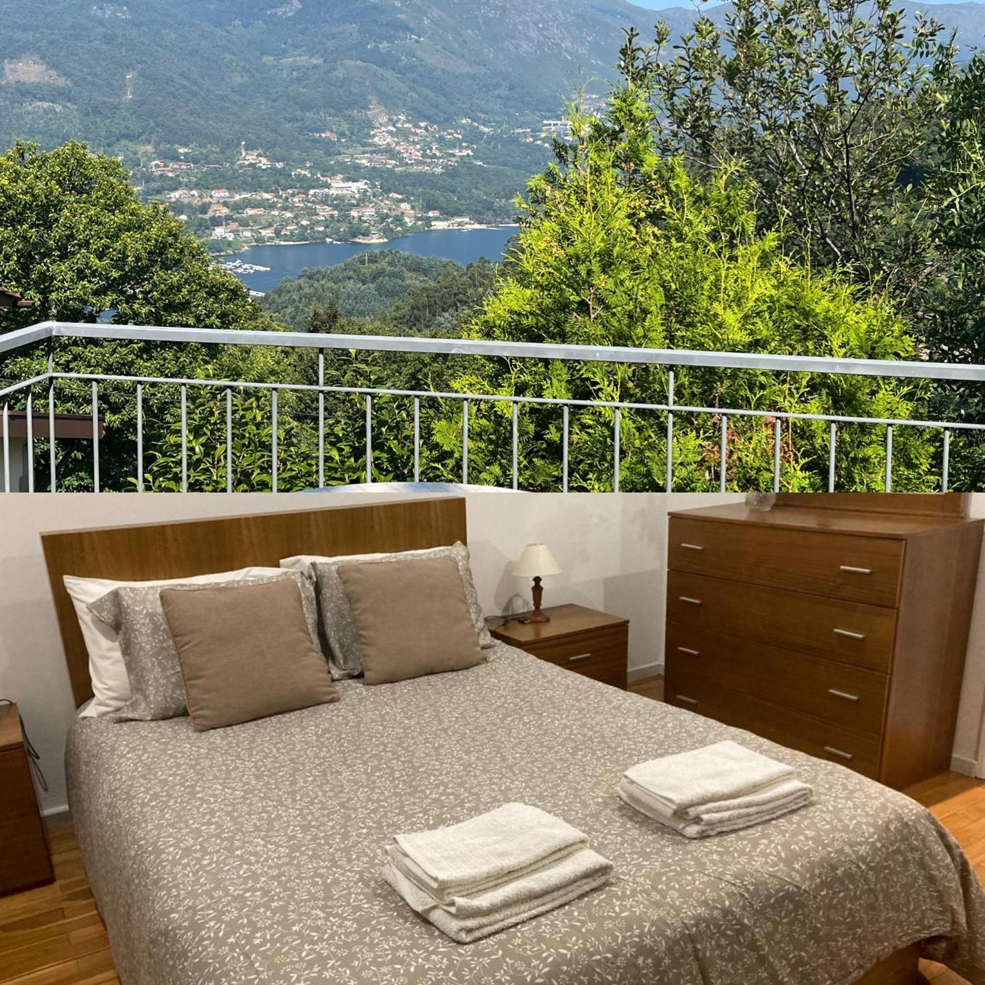 Apartament Casa De Casarelhos - Vistas Rio, Campo E Montanha - Lareira Geres Zewnętrze zdjęcie